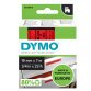 Nastro D1 458070 - 19 mm x 7 mt - nero/rosso - Dymo