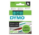 Nastro D1 standard 458090 - 19 mm x 7 mt - PL - nero/verde - Dymo