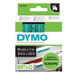 EN_DYMO RUBAN D1 19MM NO/VERT