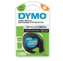 DYMO LetraTAG - tape - 1 cassette(s) - Roll (1.2 cm x 4 m)