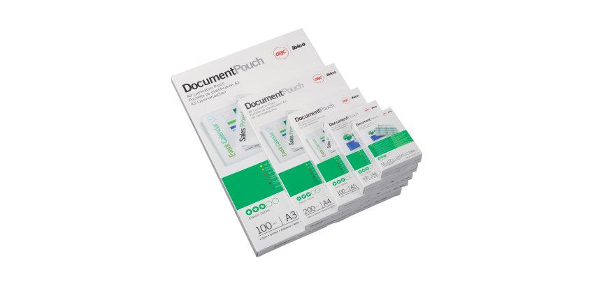 Pouches - A2 - 426 x 600 mm - 2 x 125 micron - GBC - conf. 50 pezzi
