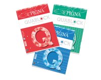 Blocco Quablock Original - A4 - quadretti 4mm - 80 gr - 50 fogli - Pigna