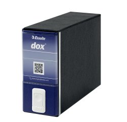 Registratore Dox 3 -  dorso 8 cm - memorandum 23 x 18 cm - blu - Esselte Dox