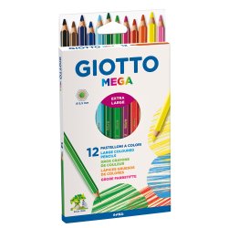 En_giotto mega crayon coul 12x