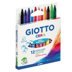 En_lapices cera giotto caja de 12 colores surtidos