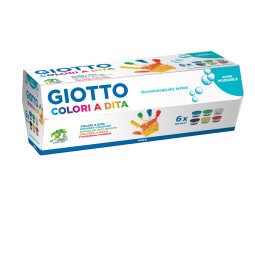 GB_GTO L/6 POTS GOUACHE DOIGT 100ML 534100