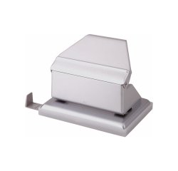 Perforatore 888 - max 10 fogli - 2 fori - passo 8 cm - alluminio - Zenith