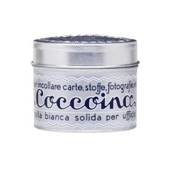 Colla in pasta - barattolo in alluminio - 125 gr - bianco - Coccoina