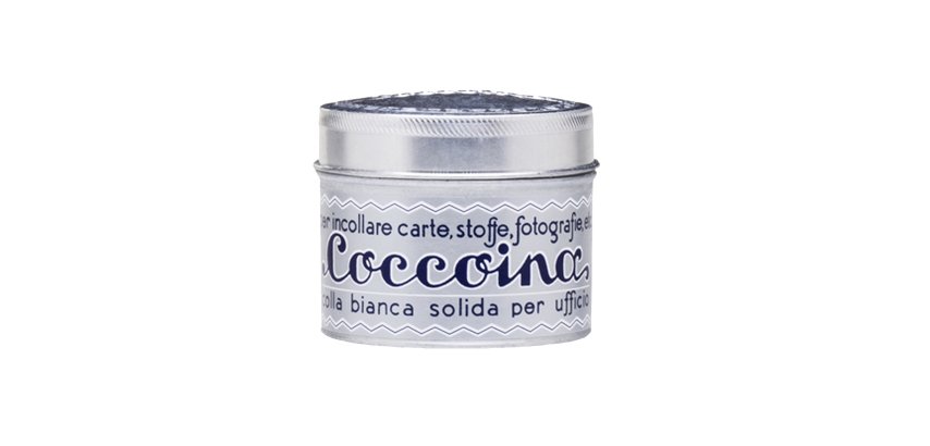 Colla in pasta - barattolo in alluminio - 125 gr - bianco - Coccoina