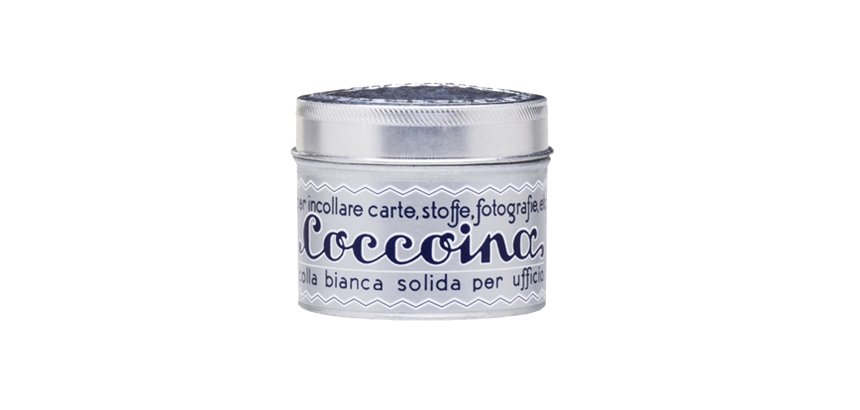 Colla in pasta - barattolo in alluminio - 125 gr - bianco - Coccoina