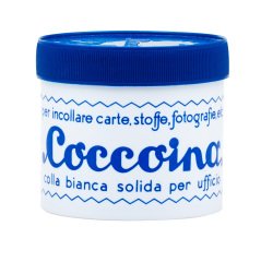 Colla in pasta - barattolo in plastica - 125 gr - bianco - Coccoina