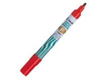 Marcatore Super Color - permanente - punta fine 4 mm - rosso - Pilot