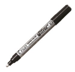 Marcatore a vernice Super Color - punta media 4,5 mm - argento - Pilot