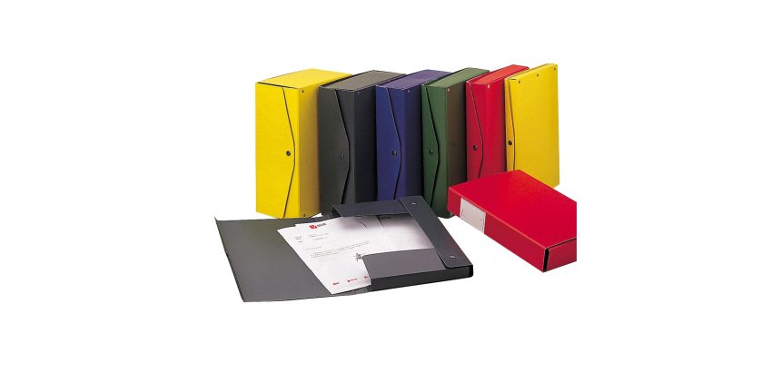 Scatola archivio Project - dorso 8 cm - 25 x 35 cm - verde - Esselte