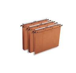 Cartella sospesa - cassetto Ultimate - interasse 39 cm - fondo U 30 mm - legale 37,2x25cm - avana - Elba