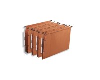 Cartella sospesa - armadio Ultimate - interasse 33 cm - fondo U 30 mm - 32,5x27,5 cm - avana - Elba