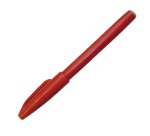 Pennarello Sign Pen S520 punta feltro - punta 2 mm - rosso - Pentel