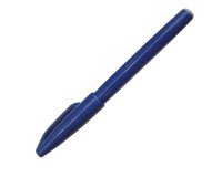 Pennarello Sign Pen S520 punta feltro - punta 2 mm - blu - Pentel