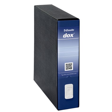 Registratore Dox 9 - dorso 8 cm - 35 x 31,5 cm - blu - Esselte