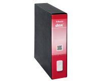 Registratore Dox 9 - dorso 8 cm - 35 x 31,5 cm - rosso - Esselte Dox
