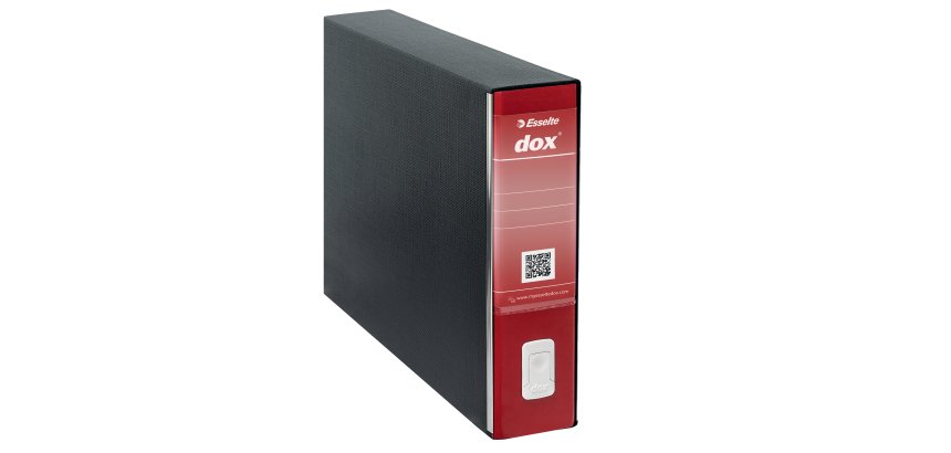 Registratore Dox 10 - dorso 8 cm - 46 x 31,5 cm - rosso - Esselte Dox