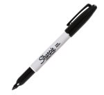 Marcatore permanente - punta fine 1 mm - nero - Sharpie