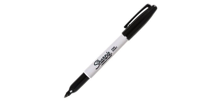 Marcatore permanente - punta fine 1 mm - nero - Sharpie