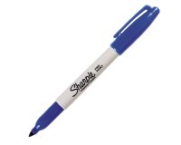 Marcatore permanente - punta fine 1 mm - blu - Sharpie