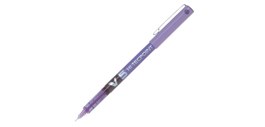 Roller Hi Tecpoint V5 - punta 0,5 mm - viola - Pilot
