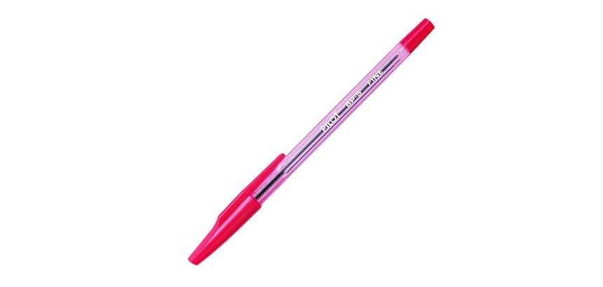 Pilot BP-S Red Stick ballpoint pen Fine 12 pc(s)