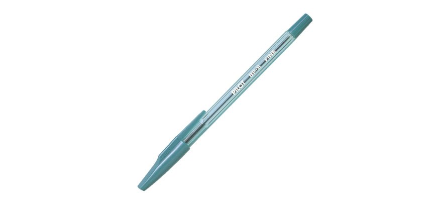Penna a sfera BP S - punta fine 0,7 mm - verde - Pilot