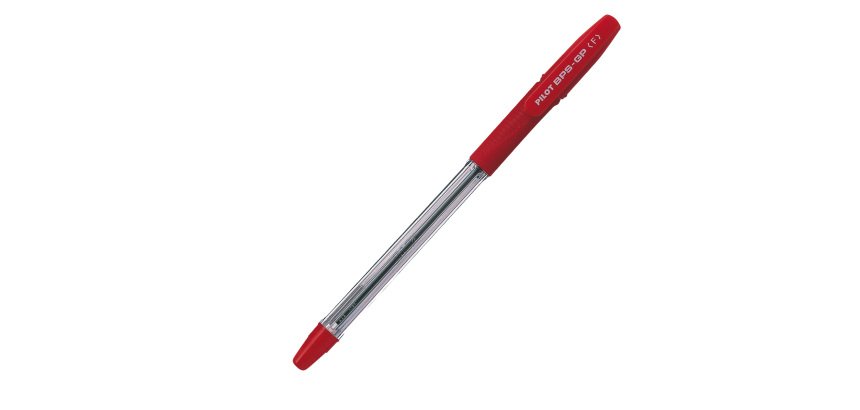 Penna a sfera BPS GP - punta fine 0,7 mm - rosso - Pilot