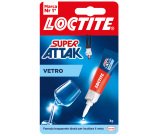 Colla Super Attak Vetro - 3 gr - trasparente - Loctite