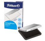 Cuscinetto per timbri - 7 x 11 cm - nero - Pelikan