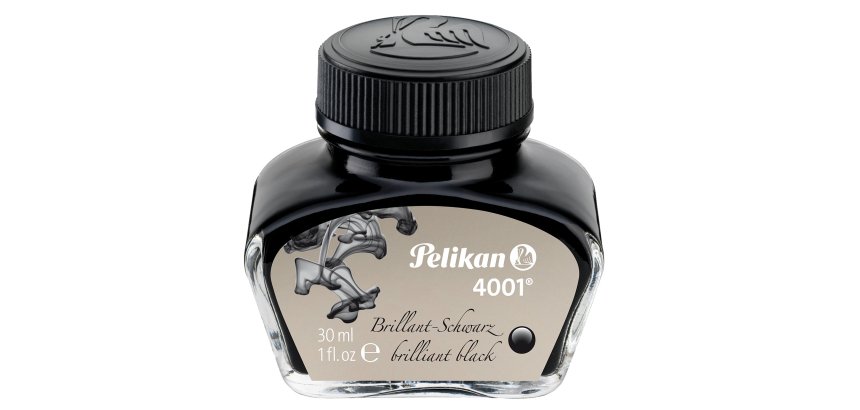Inchiostro stilografico 4001 - 30 ml - nero - Pelikan