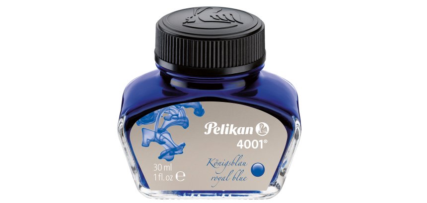 Inchiostro stilografico 4001 - 30 ml - blu royal - Pelikan