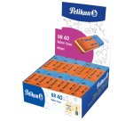Gomma BR40 - blu e rossa - Pelikan - conf. 40 pezzi