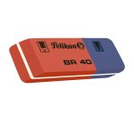 Gomma BR40 - blu e rossa - Pelikan - conf. 40 pezzi