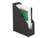Portariviste Magazine Rack Jumbo - 25 x 32 cm - dorso 10 cm - nero - Rexel