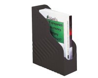 Portariviste Magazine Rack Jumbo - 25 x 32 cm - dorso 10 cm - nero - Rexel