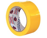 Nastro adesivo 350 - 5 cm x 66 m - PVC - giallo - Eurocel