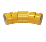 Nastro adesivo 350 - 5 cm x 66 m - PVC - giallo - Eurocel