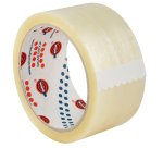 Nastro adesivo 330 - 5 cm x 66 m - PVC - trasparente - Eurocel