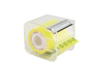 Nastro adesivo Memograph con dispenser - 5 cm x 10 m - giallo - Eurocel