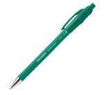 Papermate Flexgrip Ultra Green Clip-on retractable ballpoint pen Medium 12 pc(s)