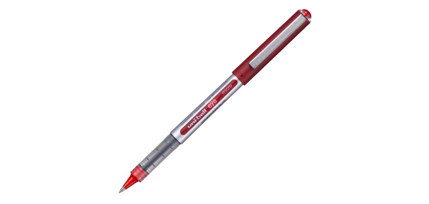 Roller UNI-BALL EYE Micro UB150 - punta 0,5mm - rosso - Uni Mitsubishi