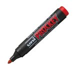 Marcatore Uni Prockey M122  - punta conica da 1,20-1,80mm - rosso  - Uni Mitsubishi