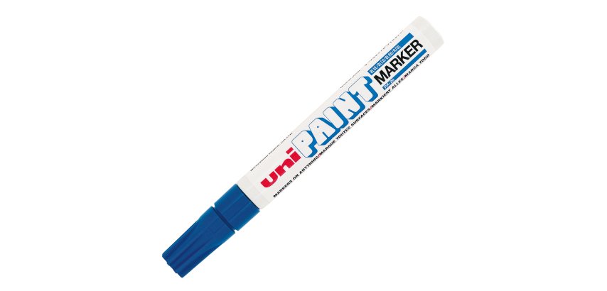 Marcatore Uni Paint PX20 - punta 2,8mm - blu - Uni Mitsubishi