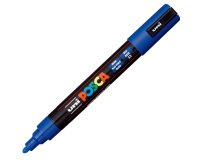 Uni-Ball PC-5M marker Bullet tip Blue