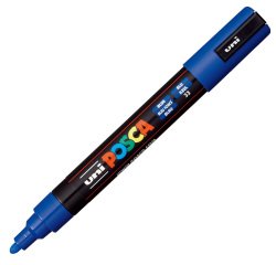 Uni-Ball PC-5M marker Bullet tip Blue